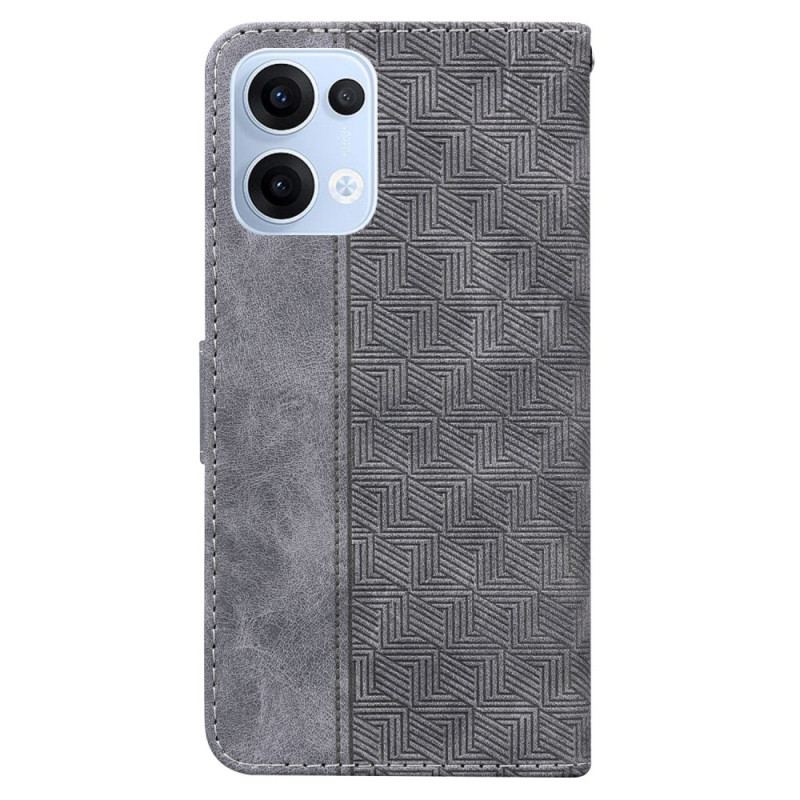 Fodral Oppo Reno 13 5g Vävt Mönster