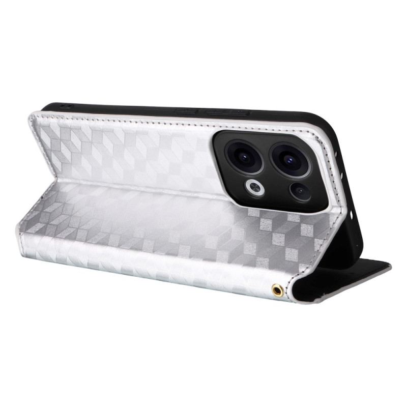 Folio-fodral Oppo Reno 13 5g 3d Diamanter