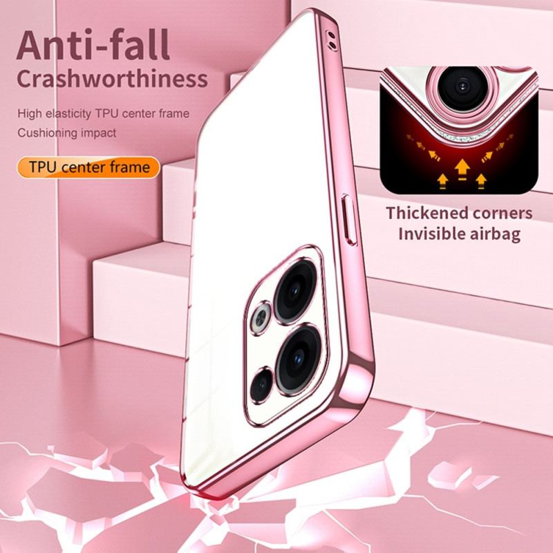 Skal Oppo Reno 13 5g Ram Med Metalleffekt