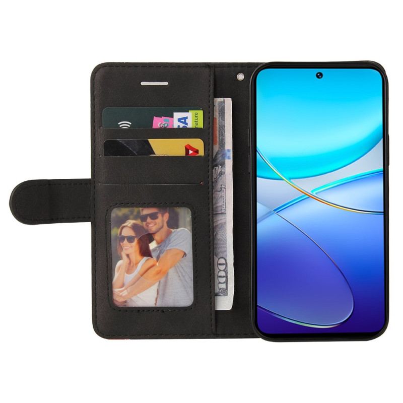 Fodral För Vivo V40 Se 5g Tvåfärgad Krusning