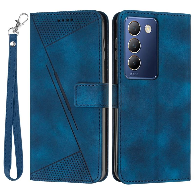 Fodral Vivo V40 Se 5g Triangulära Remmönster