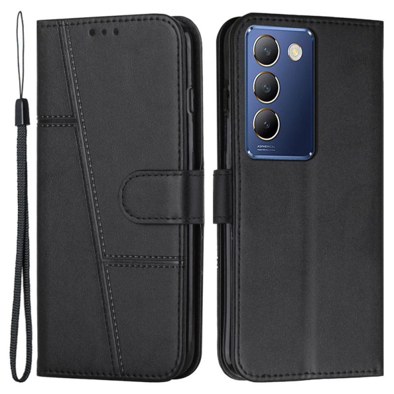 Läderfodral Vivo V40 Se 5g Telefonfodral Affärsstil