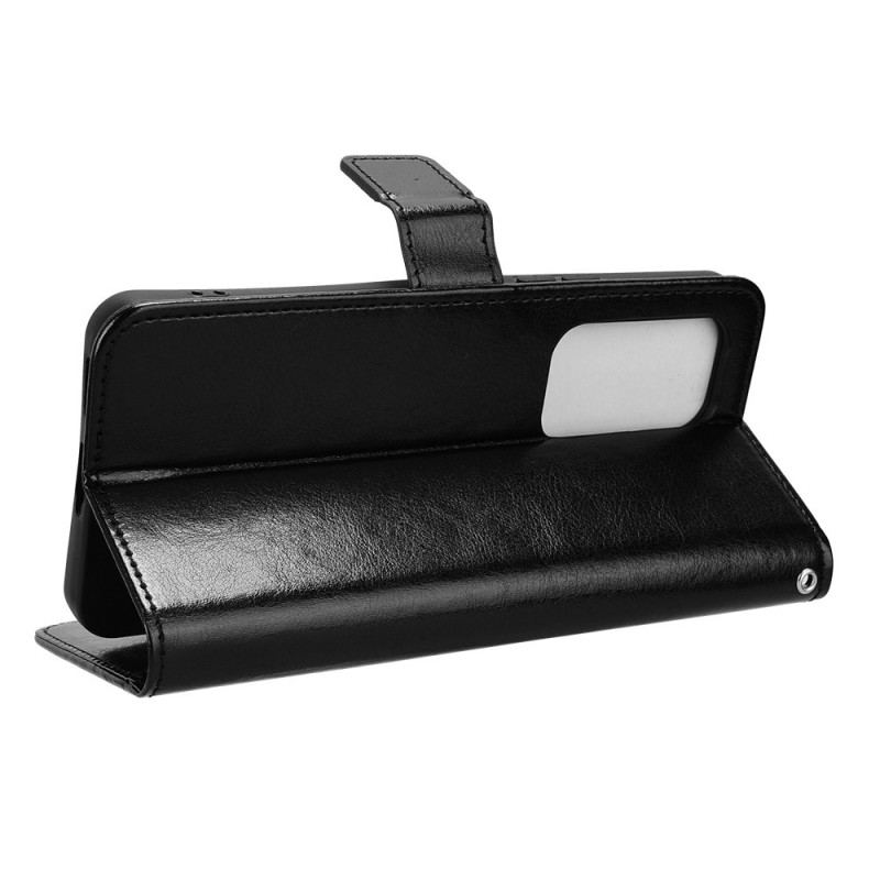 Läderfodral Vivo V40 Se 5g Telefonfodral Flashigt Konstläder Med Rem