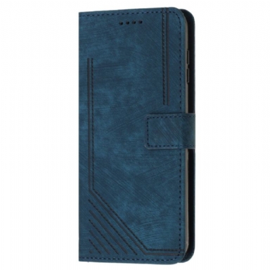 Läderskal Fodral Vivo V40 Se 5g Retrodesign