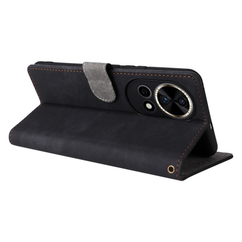 Fodral Huawei Nova 13 Rfid-plånbok Med Mockaeffekt