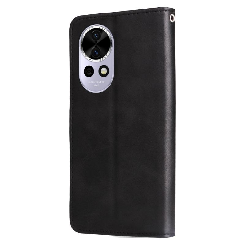 Skyddsfodral Huawei Nova 13 Plånbok Med Dragkedja