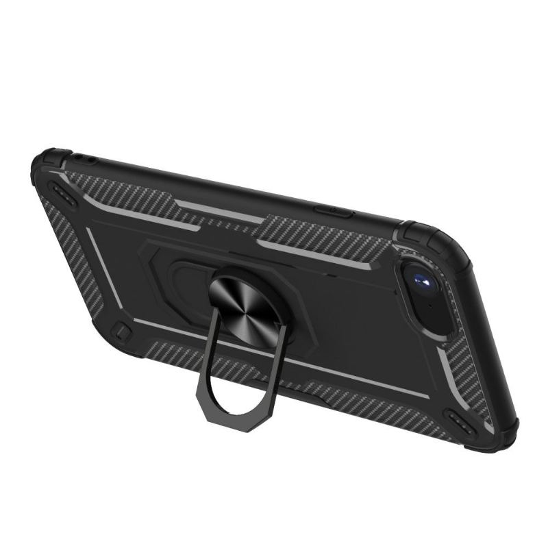Skal För iPhone SE 2022 Carbon Look Ring