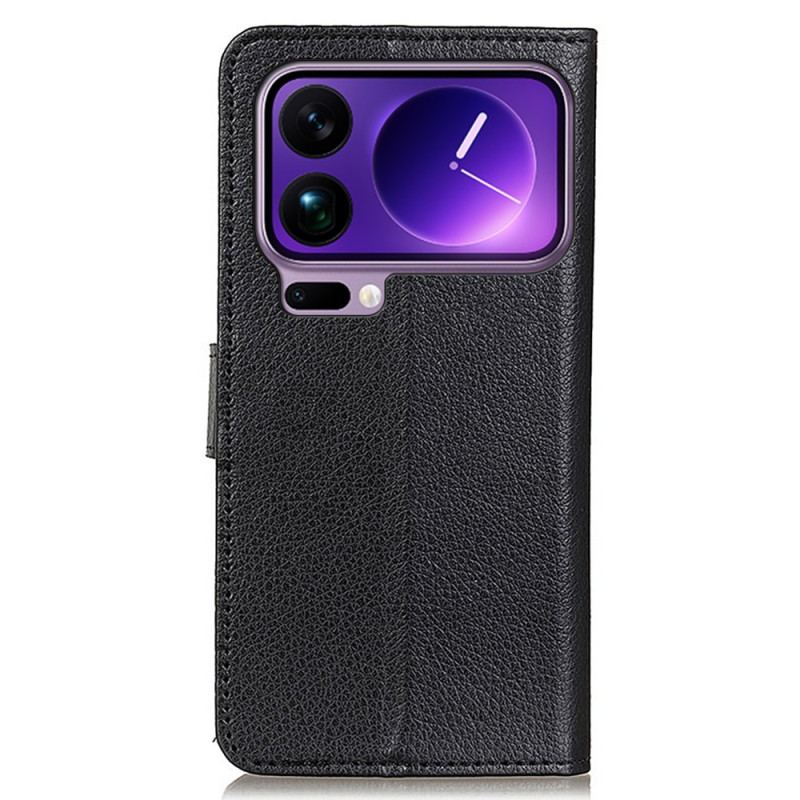 Fodral För Xiaomi 17 Pro Max Traditionellt Konstläder