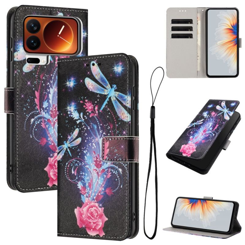 Fodral För Xiaomi 17 Pro Max Trollsländemönster