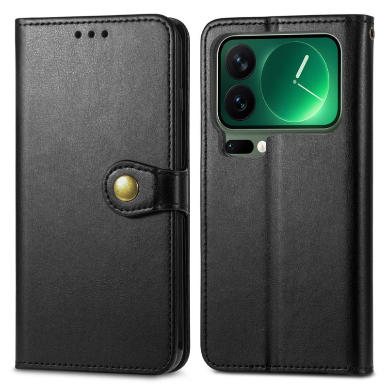 Fodral Xiaomi 17 Pro Max Guldspänne