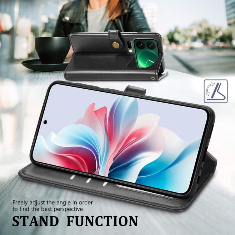 Fodral Xiaomi 17 Pro Max Guldspänne