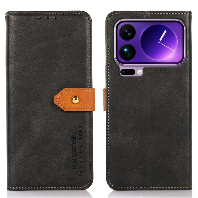 Fodral Xiaomi 17 Pro Max Khazneh Guldspänne