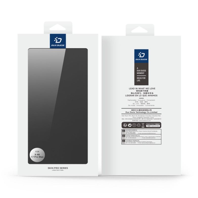 Folio-fodral För Xiaomi 17 Pro Max Dux Ducis