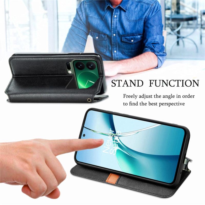 Folio-fodral Xiaomi 17 Pro Max Diamantmönster