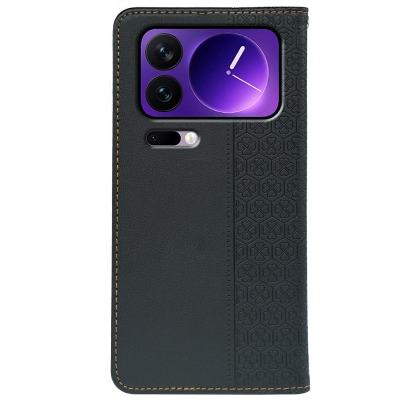 Folio-fodral Xiaomi 17 Pro Max Fyrklöver