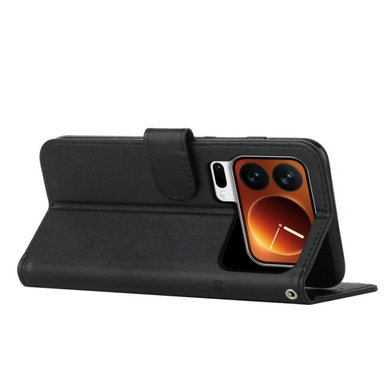 Läderfodral Xiaomi 17 Pro Max Telefonfodral Affärsstil