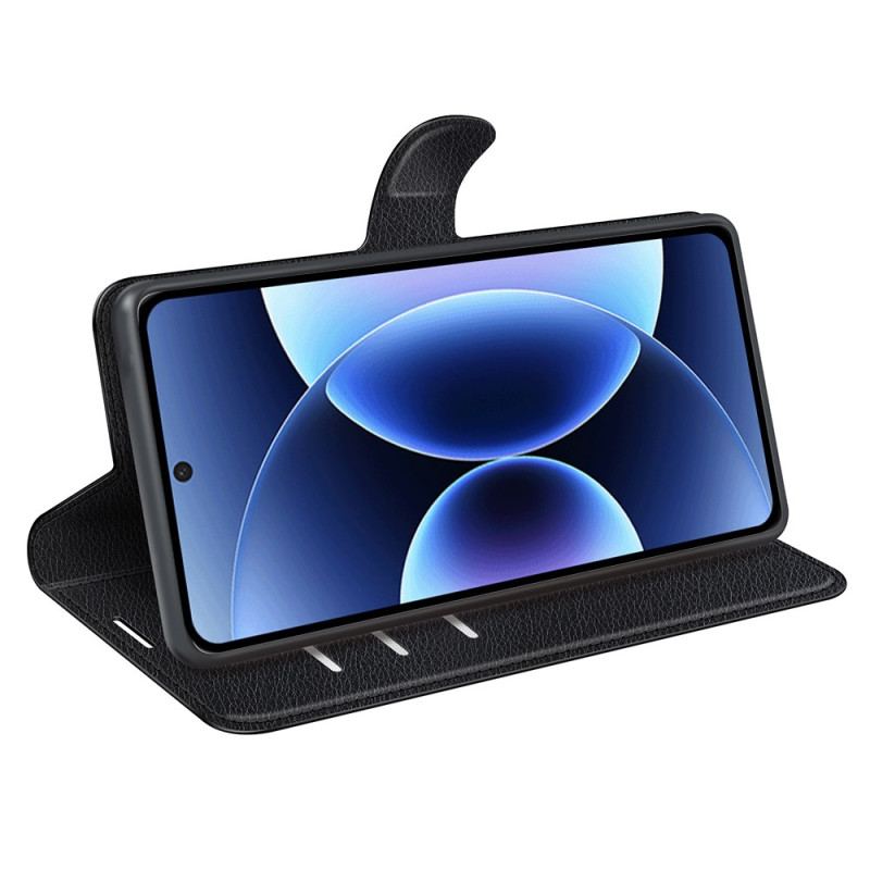 Läderfodral Xiaomi 17 Pro Max Telefonfodral Konstläder Litchi-läder