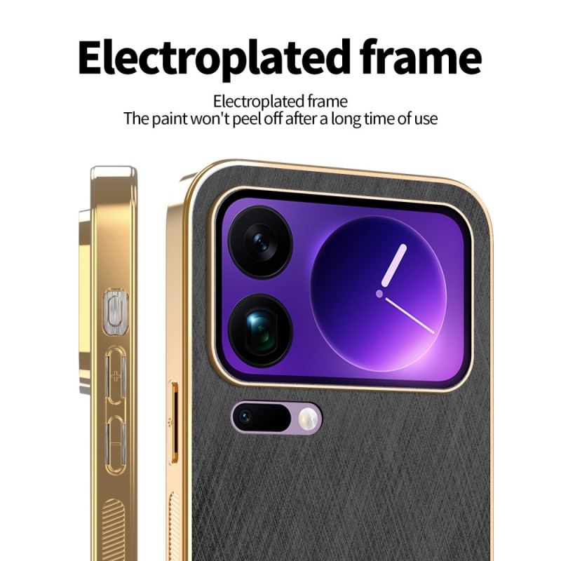 Skal För Xiaomi 17 Pro Max Azns Lädereffekt