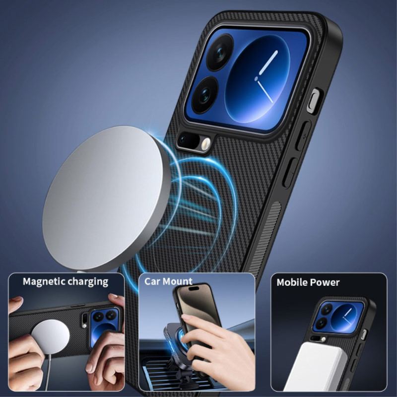 Skal För Xiaomi 17 Pro Max Magsafe Kolfiber