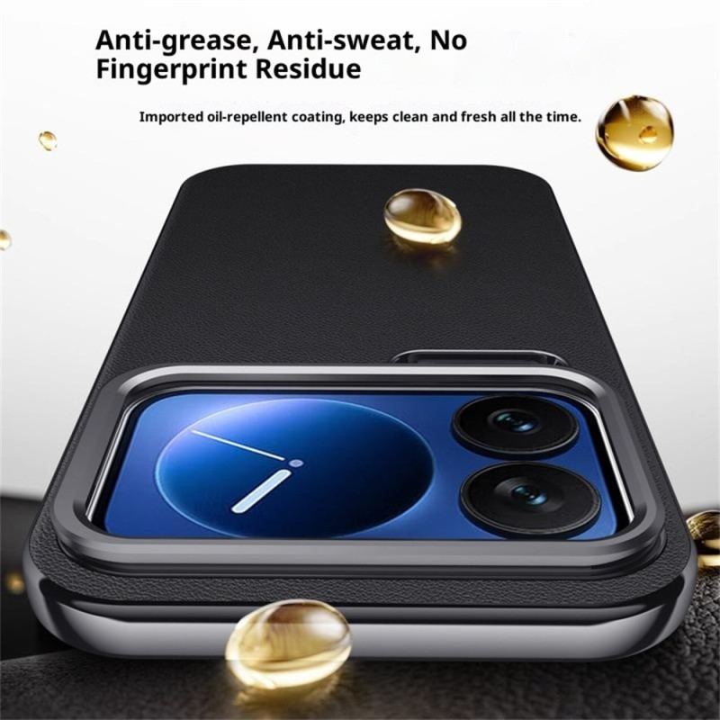 Skal För Xiaomi 17 Pro Max Metallbåge Och Integrerat Stativ