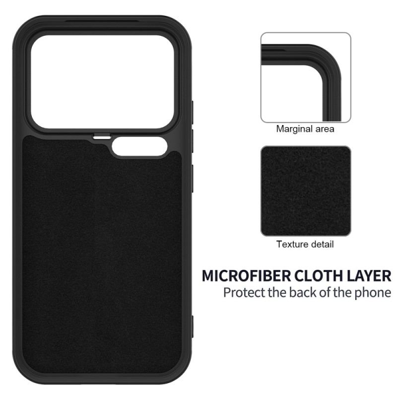 Skal Xiaomi 17 Pro Max Flytande Silikon Med Snodd