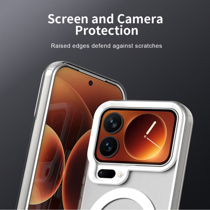 Skal Xiaomi 17 Pro Max Frostat Stötsäkert Magnetiskt