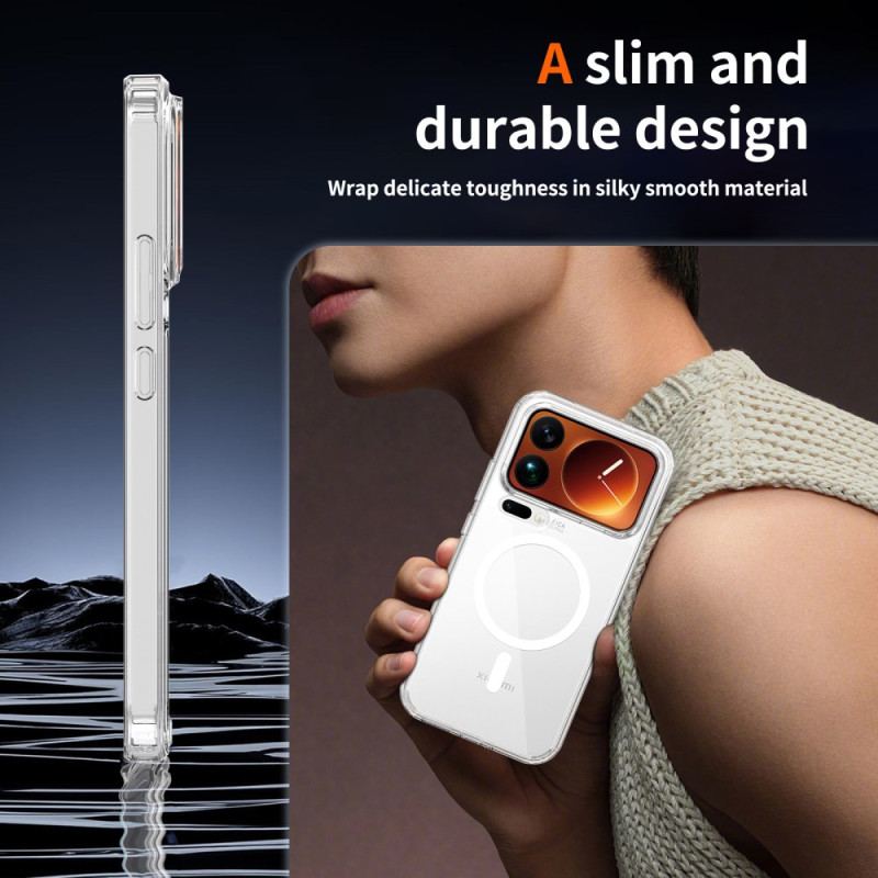 Skal Xiaomi 17 Pro Max Hybrid Transparent Magnetiskt