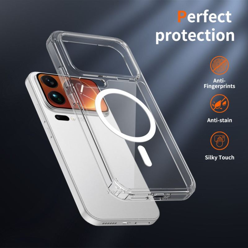 Skal Xiaomi 17 Pro Max Hybrid Transparent Magnetiskt