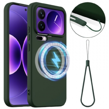 Skal Xiaomi 17 Pro Max Magnetisk Silikon Och Rem