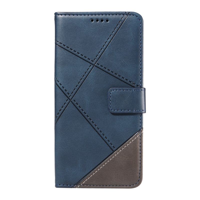 Fodral För Poco C75 Tvåfärgade Ränder