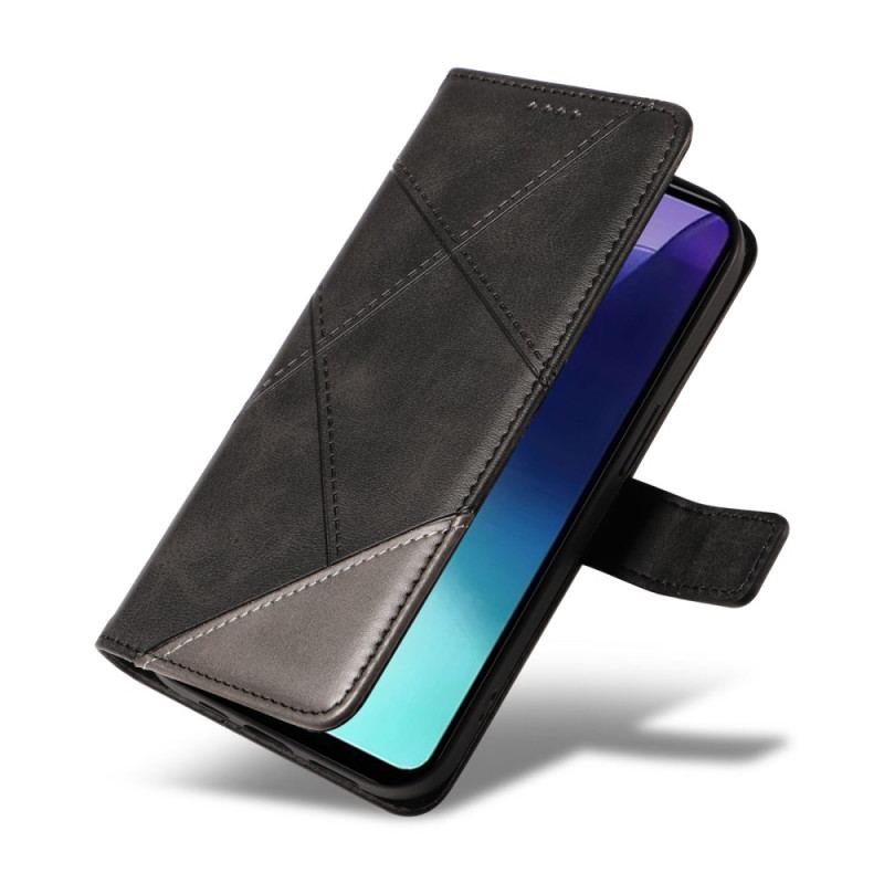 Fodral För Poco C75 Tvåfärgade Ränder