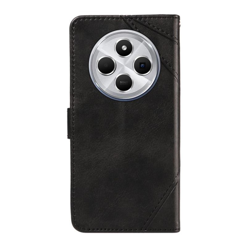 Fodral För Poco C75 Tvåfärgade Ränder