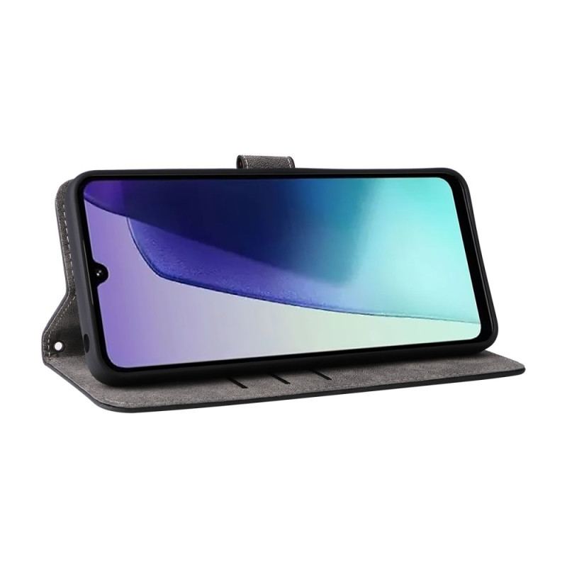 Fodral Poco C75 Rfid-blockering I Mockaeffekt Med Rem