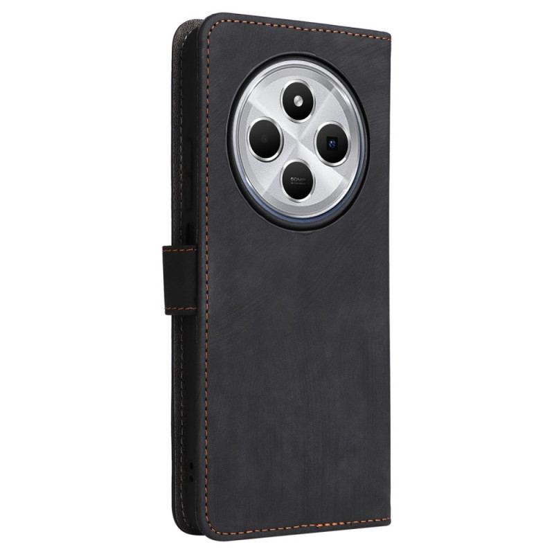 Fodral Poco C75 Rfid-blockering I Mockaeffekt Med Rem