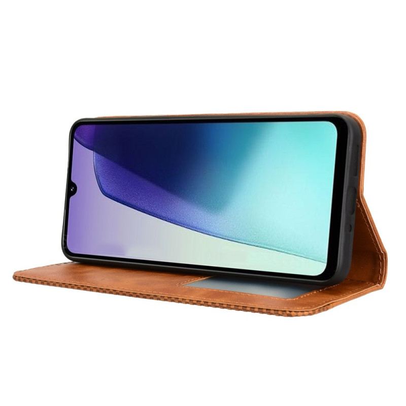 Folio-fodral För Poco C75 Vintagekant