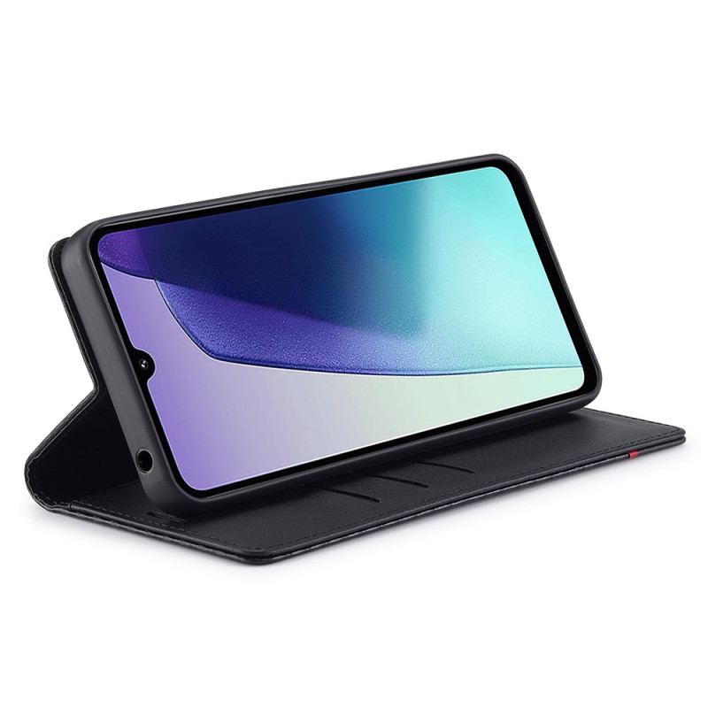 Folio-fodral Poco C75 Kolfibertextur