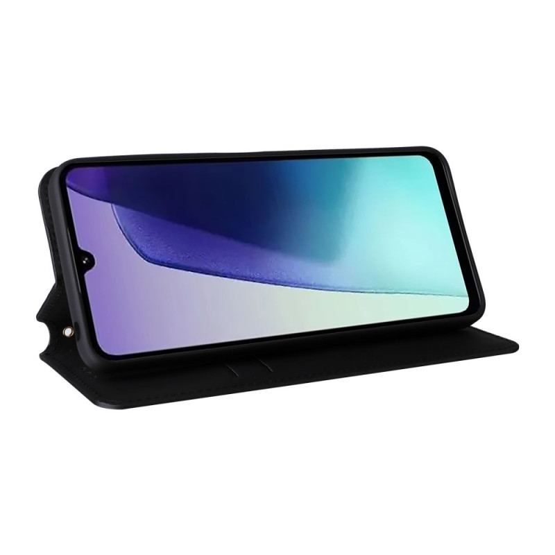 Folio-fodral Poco C75 Telefonfodral Diamantmönster