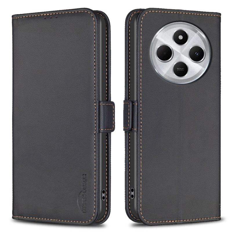 Läderfodral Poco C75 Telefonfodral Binfen-färg