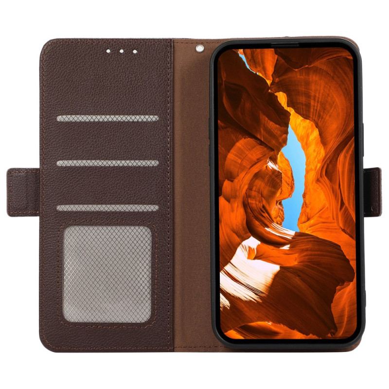 Läderfodral Poco C75 Telefonfodral Klassisk Abeel