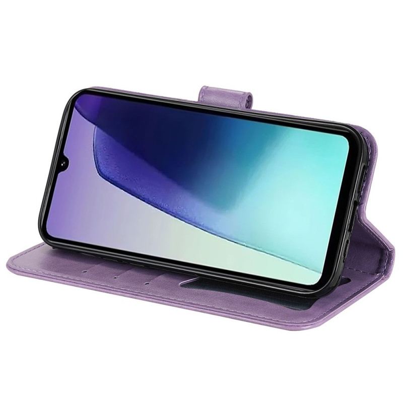 Läderfodral Poco C75 Telefonfodral Mandalatryck Med Snodd