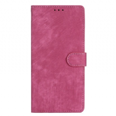 Läderfodral Poco C75 Telefonfodral Mockaeffekt Med Rem