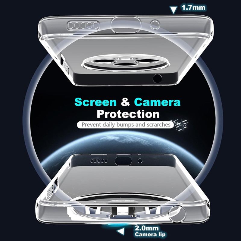 Skal Poco C75 Anti-fingeravtrycks Transparent