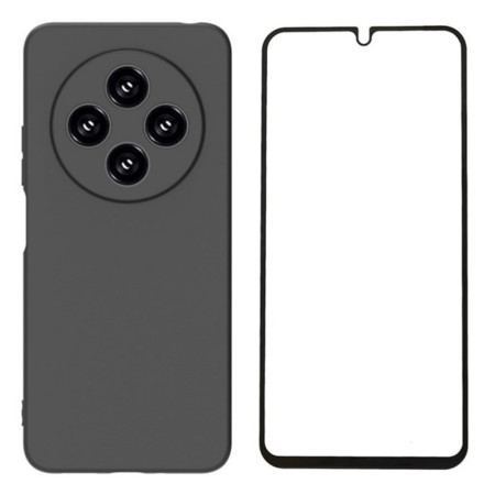 Skal Poco C75 Matt Silikon Med Skärmskydd I Härdat Glas Wanlonfeng