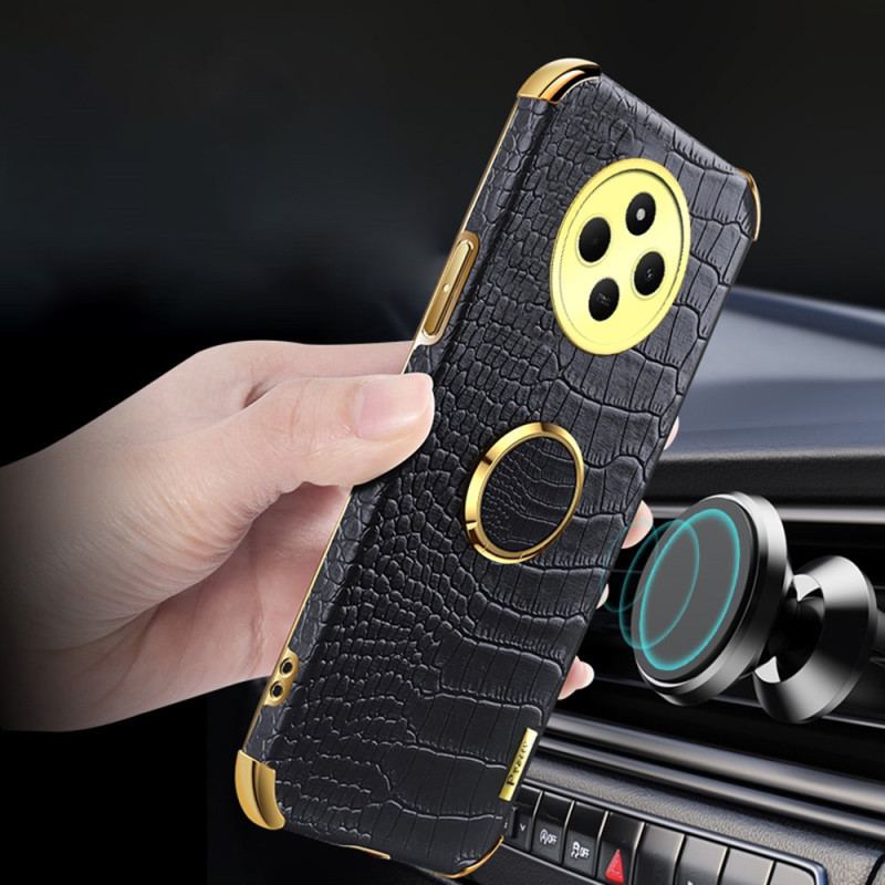 Skal Poco C75 Telefonfodral Krokodilstil Med Stativ