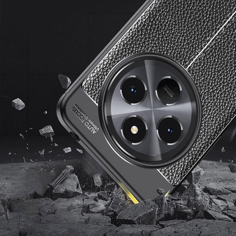 Skal Poco C75 Telefonfodral Litchistruktur