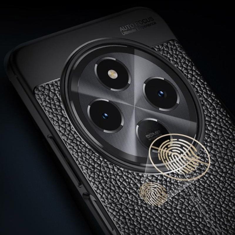 Skal Poco C75 Telefonfodral Litchistruktur