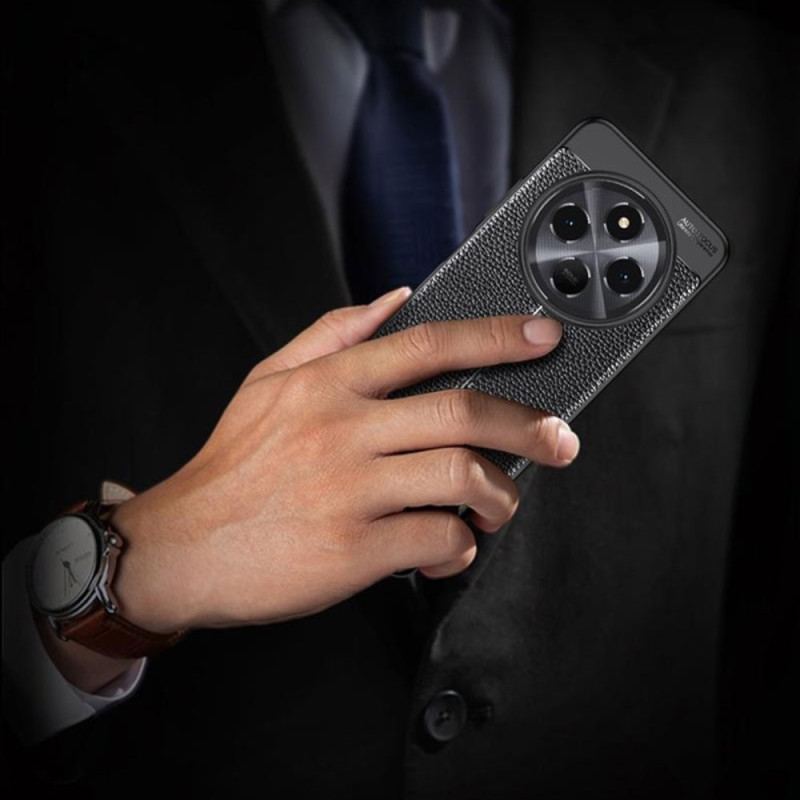 Skal Poco C75 Telefonfodral Litchistruktur