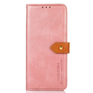 Skyddsfodral Poco C75 Guldknapp Khazneh