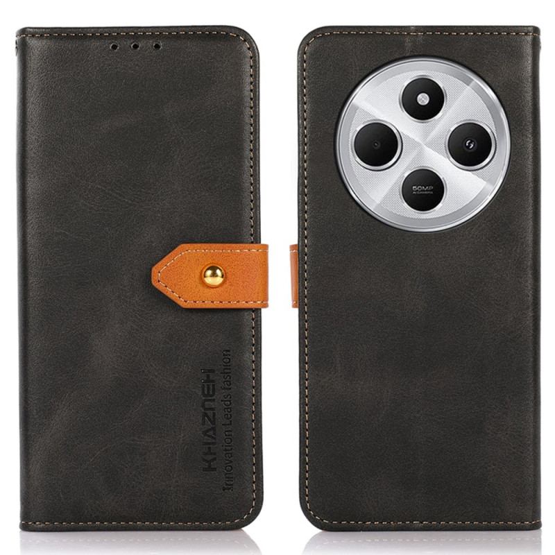 Skyddsfodral Poco C75 Guldknapp Khazneh