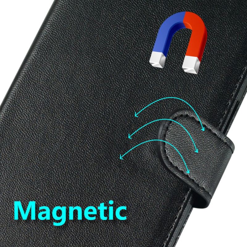 Skyddsfodral Poco C75 Guldrosor I Konstläderrem